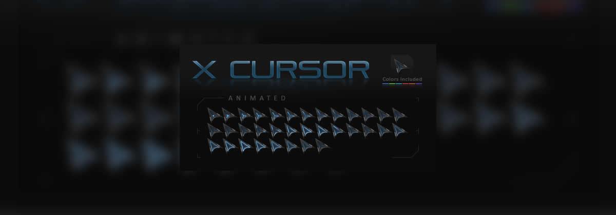 XCursor — набор анимированных курсоров в sci-fi стиле