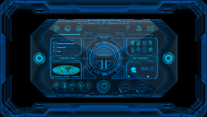 Alienbyte Futuristic Interface II V.2       