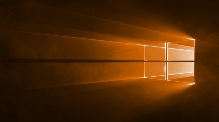 Windows 10 — фирменные обои в разных цветах