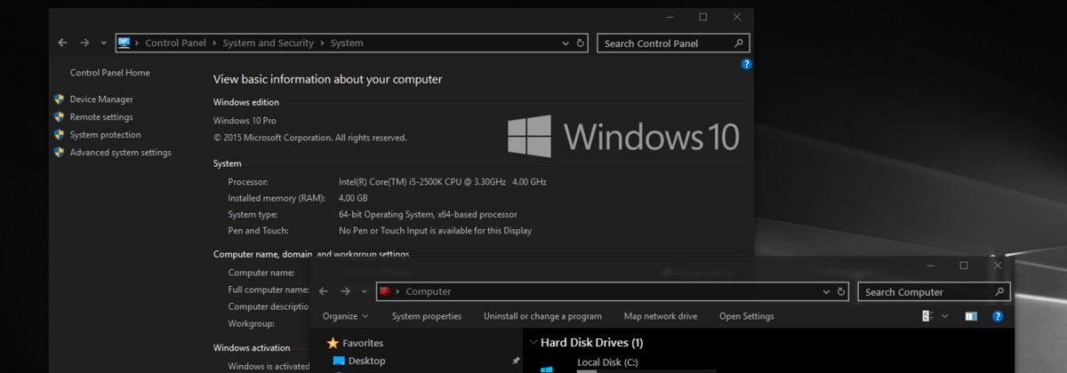 Windows 10 Black Edition — ещё один тёмный набор