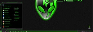 Alien Return Green Theme W10         sci-fi