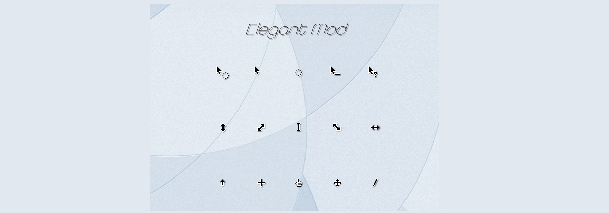 Elegant Mod — компактные черные указатели