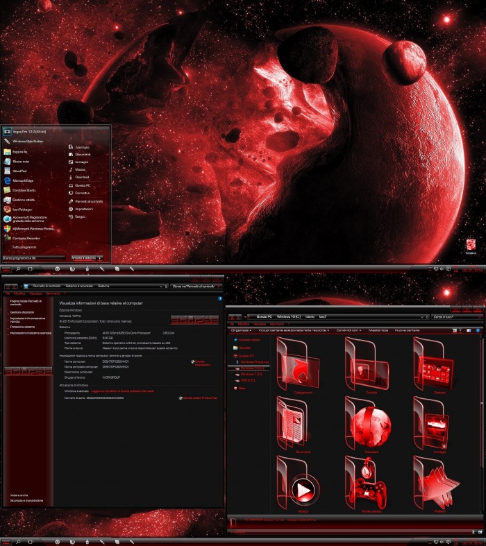 Theme W10 TH2 Eclipse      sci-fi