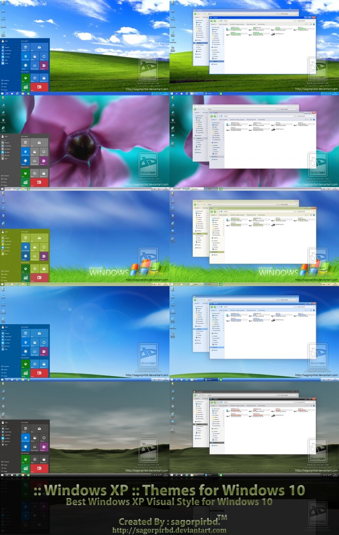 XP Themes Final for Win10   Windows XP