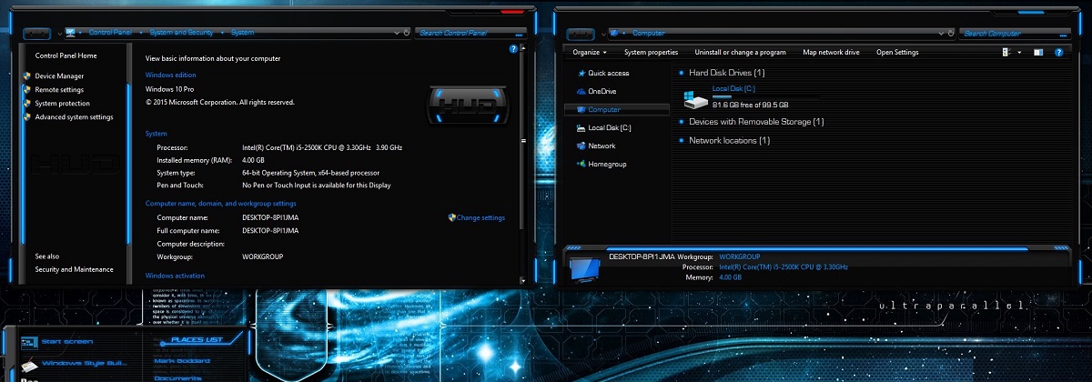 HUD Evolution — оформляем систему в «космическом» стиле