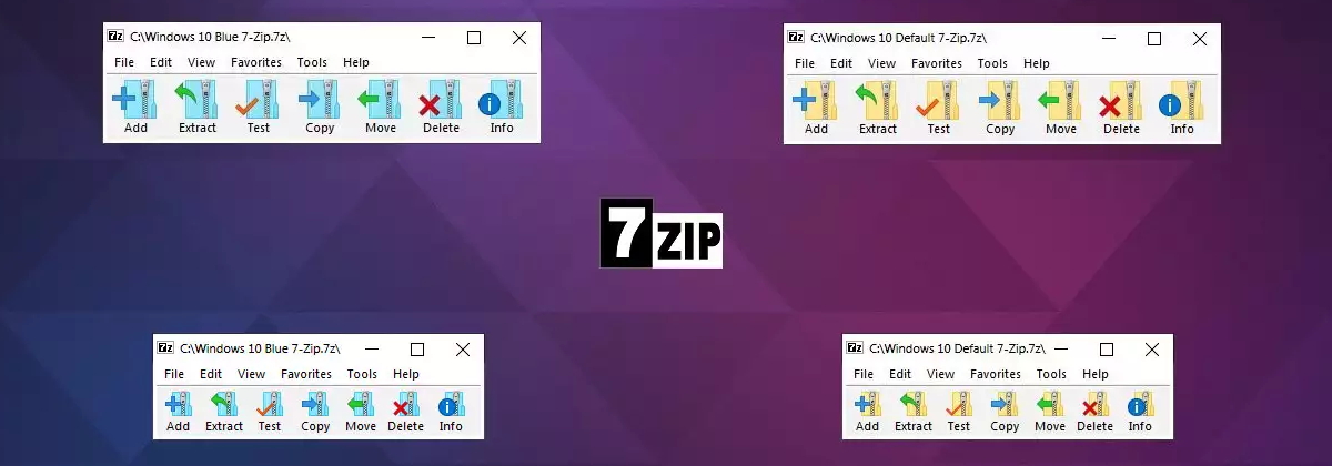 Windows 10 7-Zip      