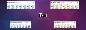 Windows 10 7-Zip — тема  для популярного архиватора