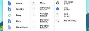 Android Material Cursors        Google