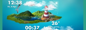 Lighthouse Island Widget     