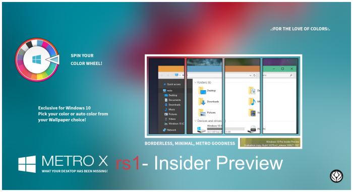 Metro X - rs1     Windows 10 Anniversary Update