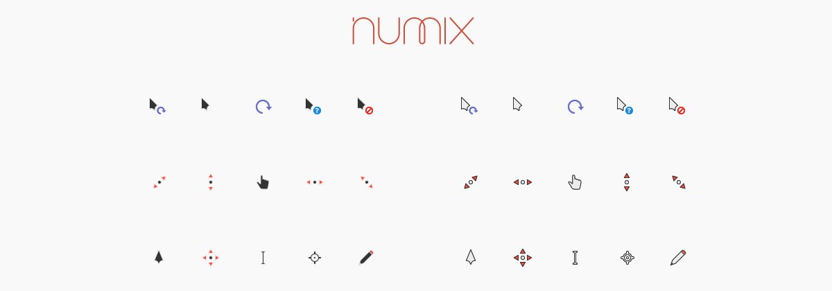 Numix Cursors     