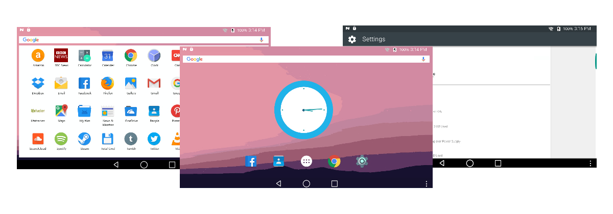 Android Nougat     Rainmeter