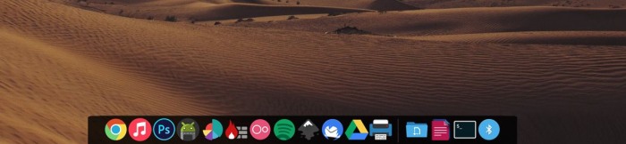 WIN 10 Dark Remix    Rocket Dock   Windows 10