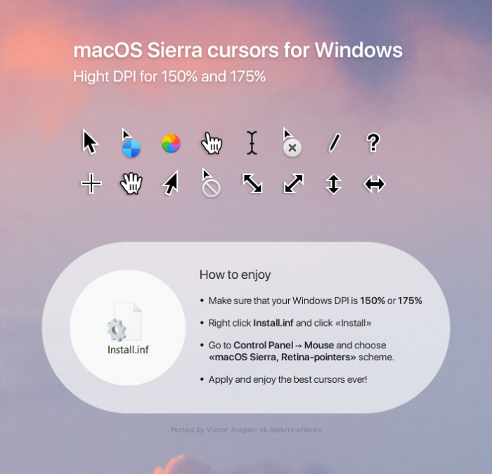 macOS Sierra Retina        DPI