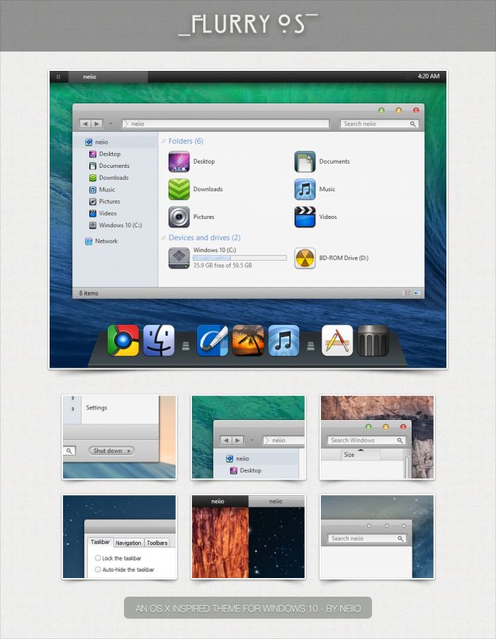 FLURRY oS 2.0  -   OS X