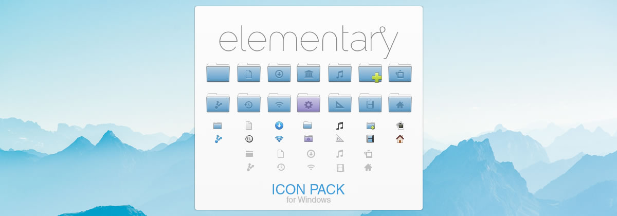 Elementary icon pack     