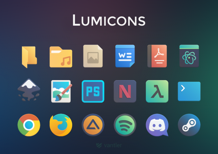 Lumicons — большой набор отличных иконок