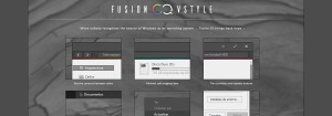 Fusion VS — стильная тёмная тема