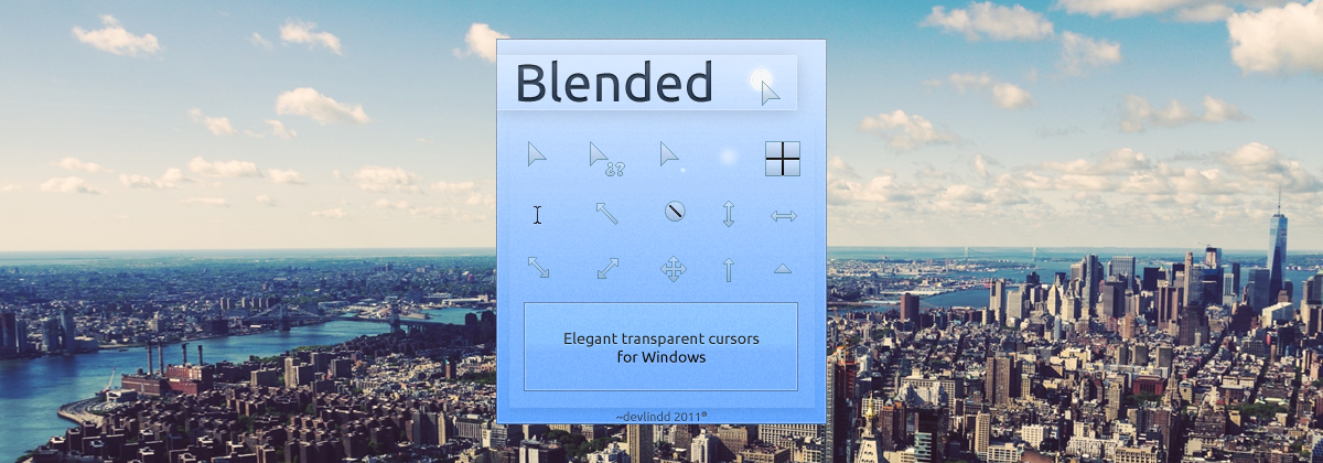 Blended — элегантные прозрачные курсоры