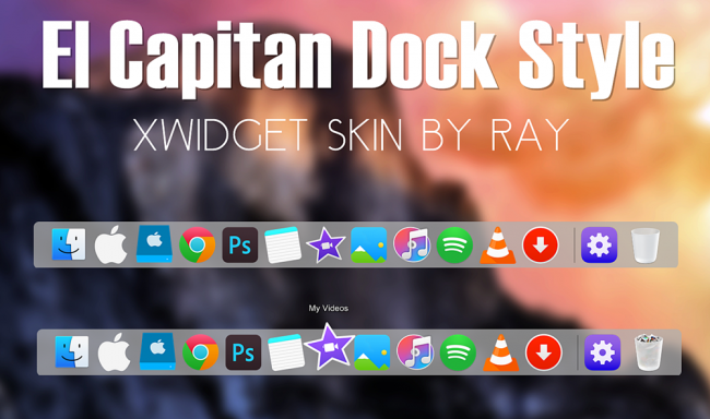 El Capitan Dock — панель быстрого запуска для поклонников OS X