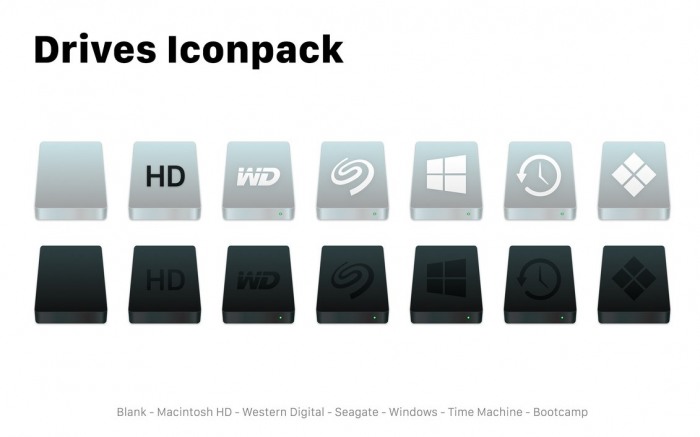 Drives Iconpack    