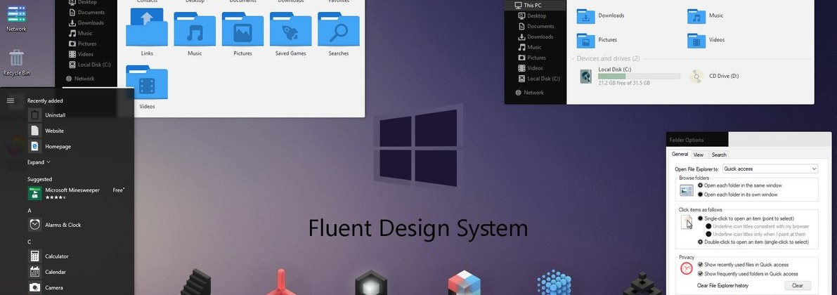 Fluent Design VS    