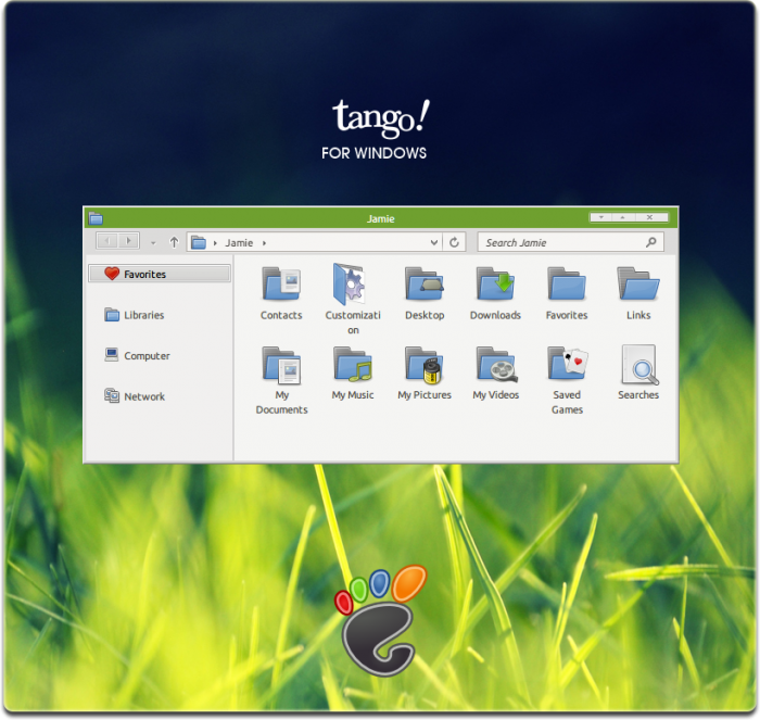 tango iPack — классические иконки из мира Linux