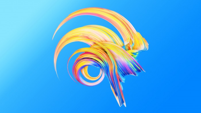 Color Waves — яркие обои для планшетов и ПК