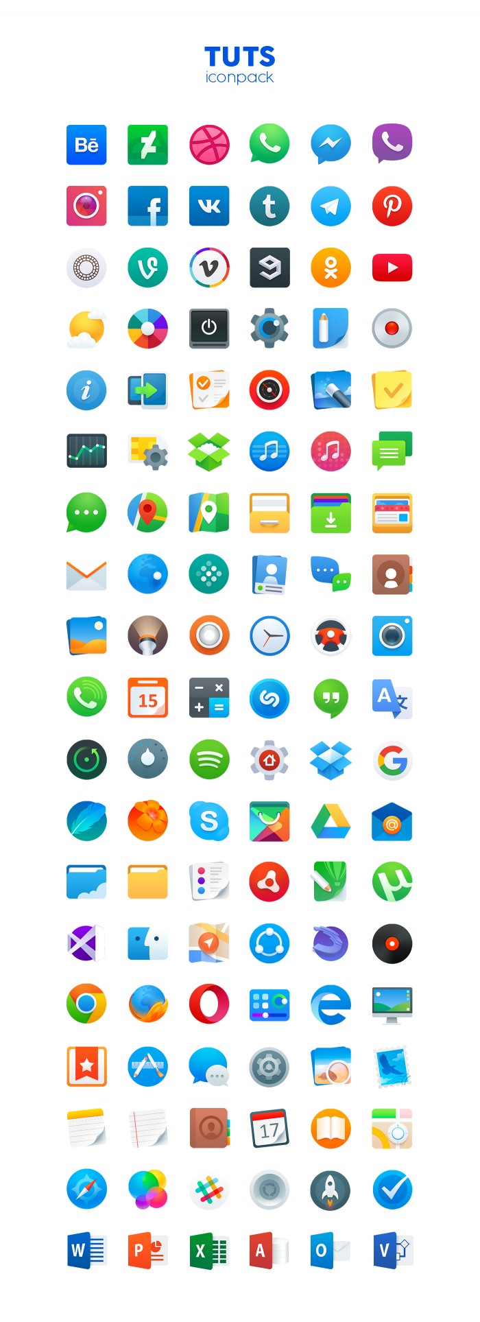 TUTS iconpack     ICO  PNG