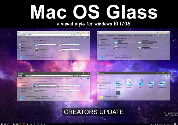 Mac OS Glass      OS X