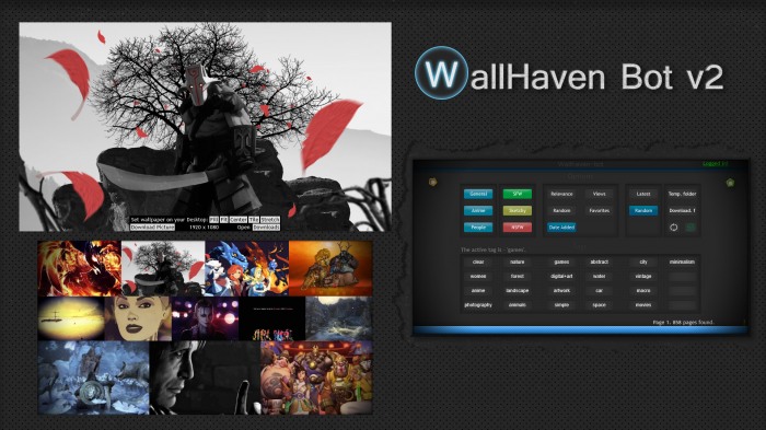 WallhavenBot — обои для рабочего стола