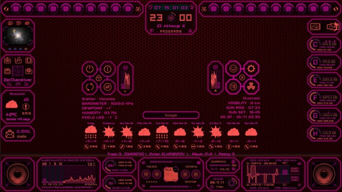Auto System HUD Tech     -