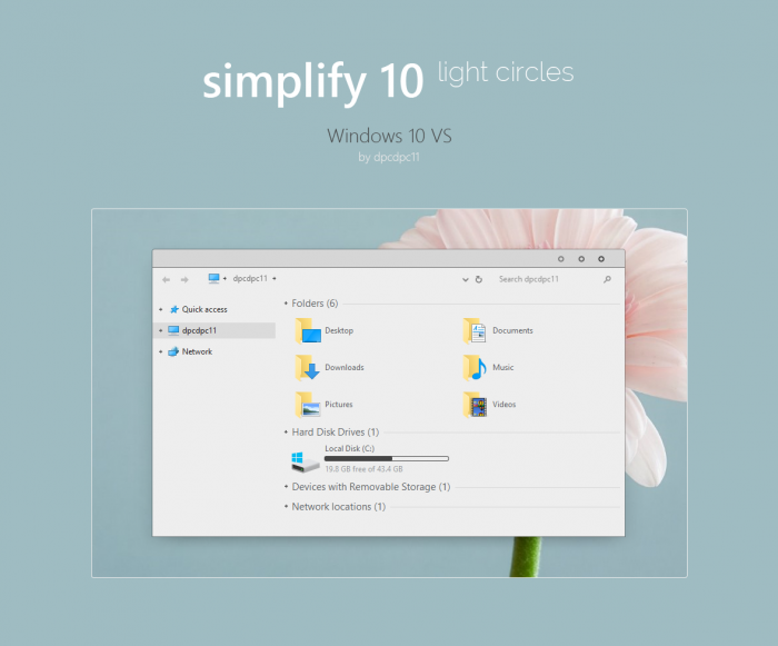 Simplify 10 Light Circles     -