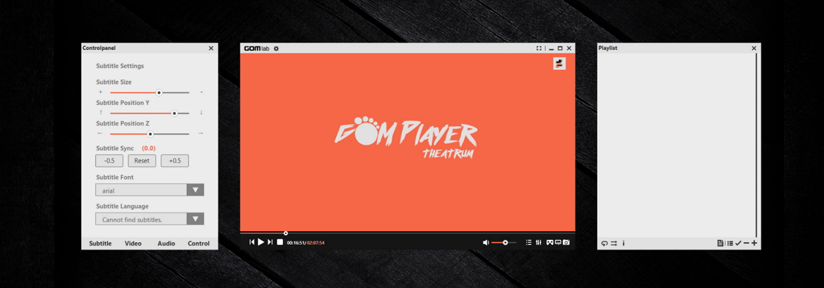 GOM Player Theatrum — персональный кинотеатр