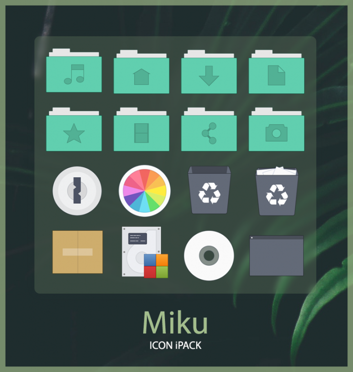 MIKU iPack — ещё один минималистичный набор