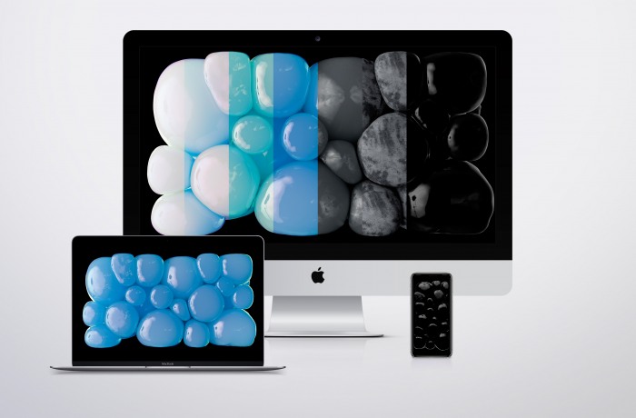 Squishy Wallpapers — абстрактные фото-обои для 5K-экранов и iPhone X