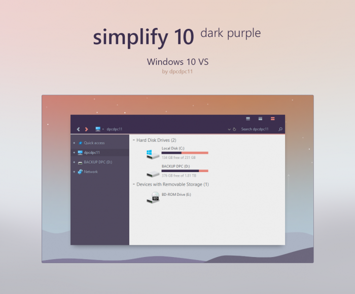 Simplify 10 Dark Purple — чисто, свежо, необычно