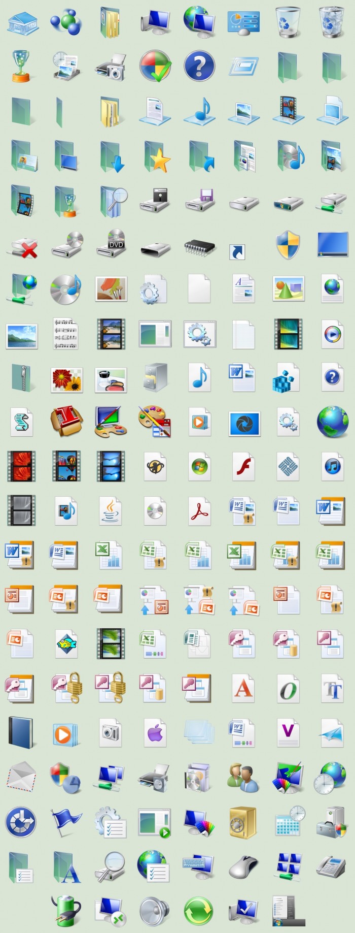 Vista Icons — системные иконки в стиле ретро