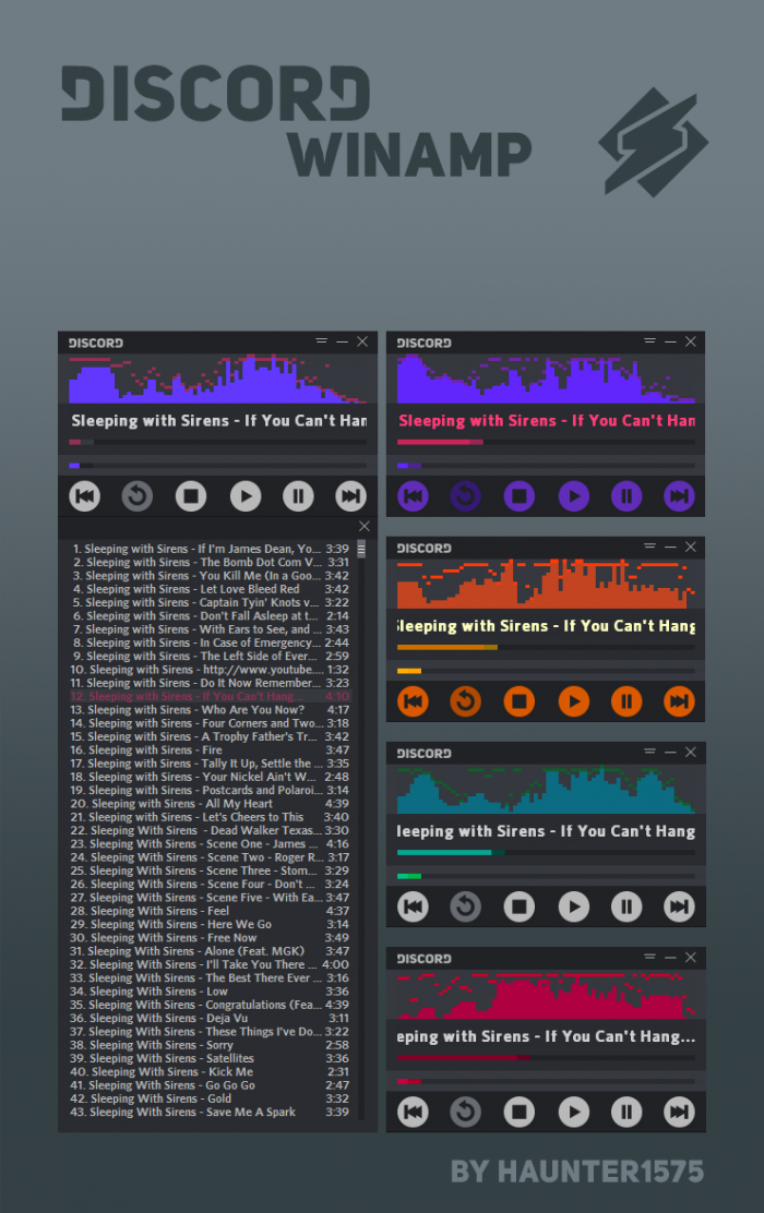 Discord Winamp Skin     