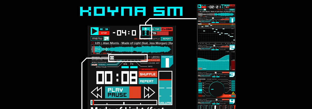 Koyna SM — интересный 8-битный скин