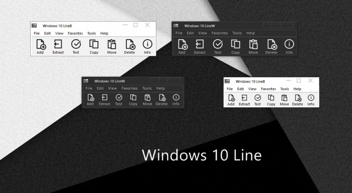 Windows 10 Line      7-Zip