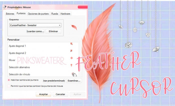 Feather Cursor  ,  