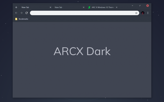 ARCX Light и Dark — светлая и тёмная темы для Chrome