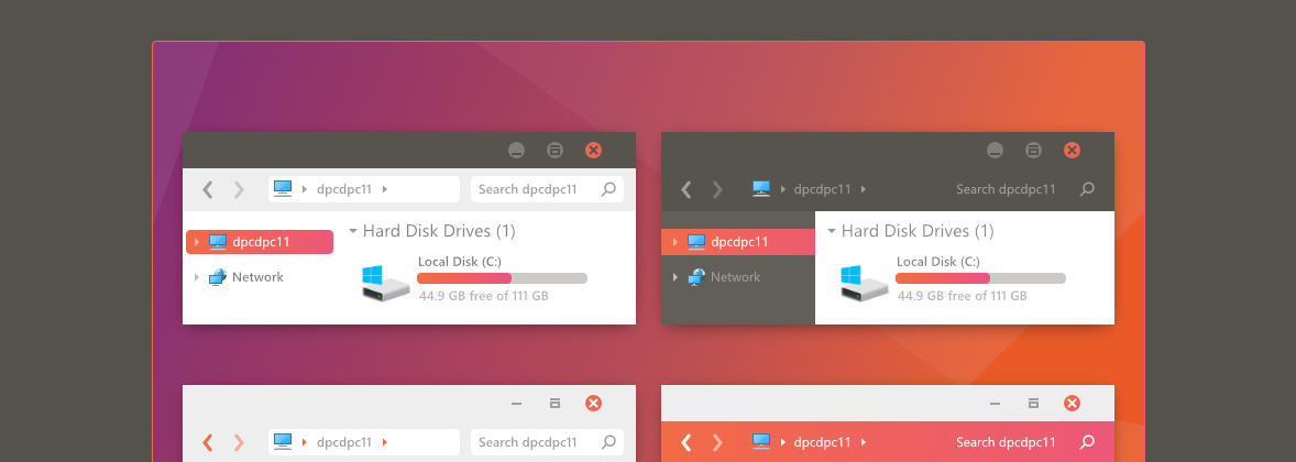 Maverick 10 Flat — плоский вариант темы в духе Ubuntu