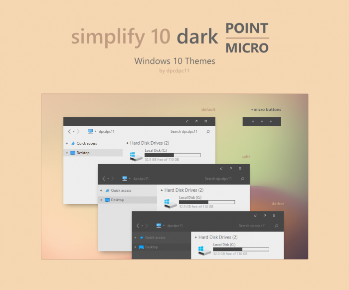 Simplify 10 Dark Point Micro     -