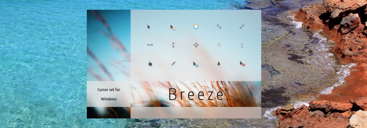 Breeze — элегантные тёмные указатели