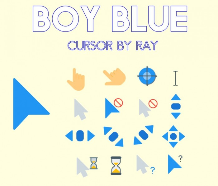 Boy Blue — лёгкие плоские указатели
