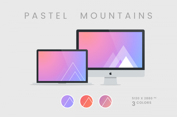 Pastel Mountains       