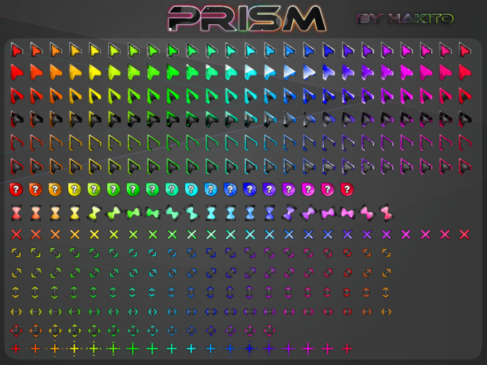 Prism — яркие анимированные курсоры