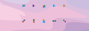 Metro Cursors — цветные указатели в духе Windows Phone